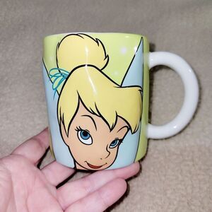 Tinker Bell 3D Raised ceramic mug by  Disney Monogram.  ^